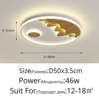 Kuppel Lampe Im Runden Schlafzimmer