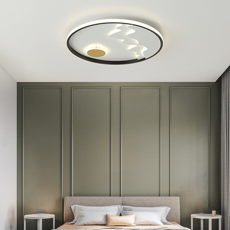 Kuppel Lampe Im Runden Schlafzimmer