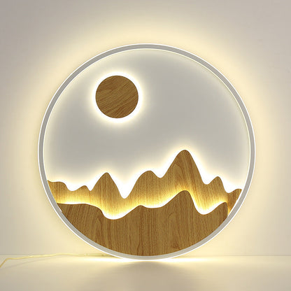 Kuppel Lampe Im Runden Schlafzimmer