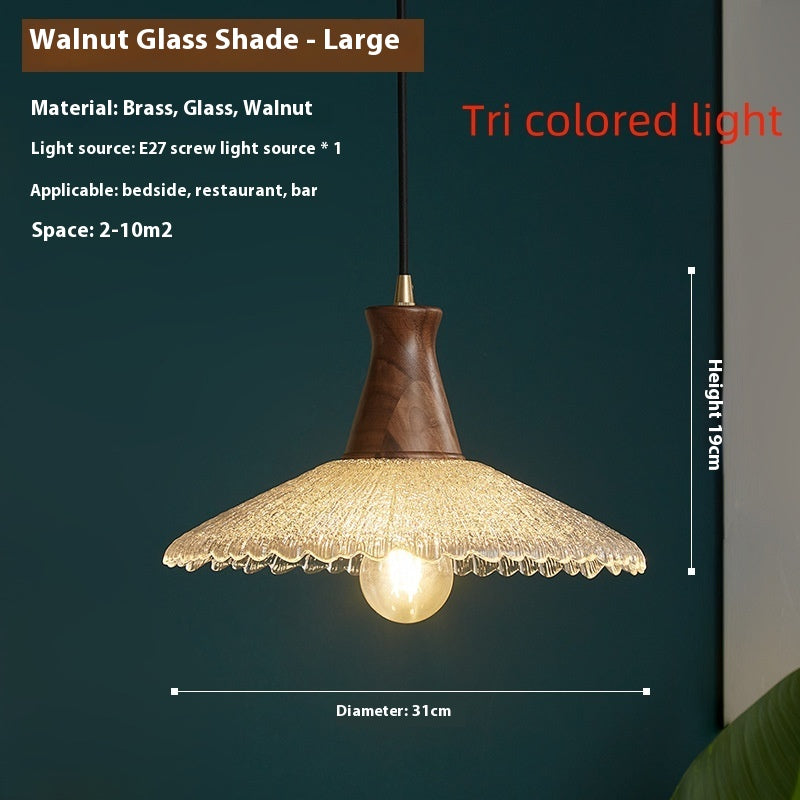 Brass Glass Xuan Chandelier