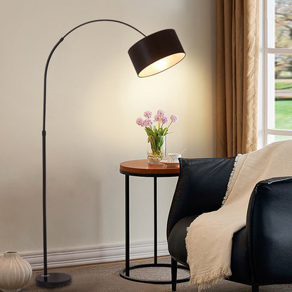 Stehlampe im Schlafzimmer und Arbeitszimmer
