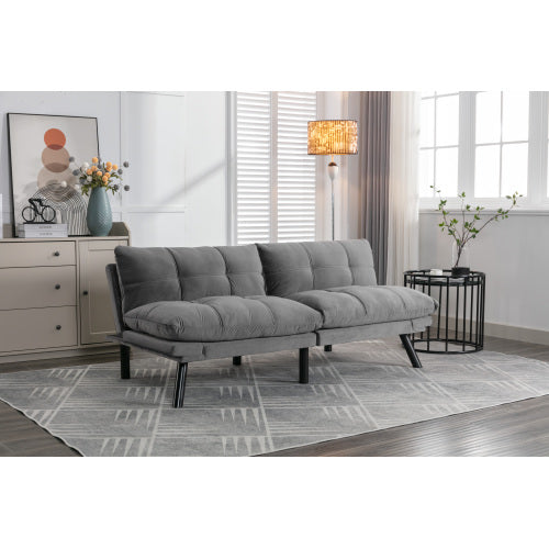 Light Grey Convertible Sofa