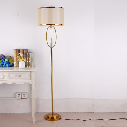 Luxuriöser postmodern-metallischer Stil kreativer Wohnzimmer-Teetisch-Studien-Bodenleuchte
