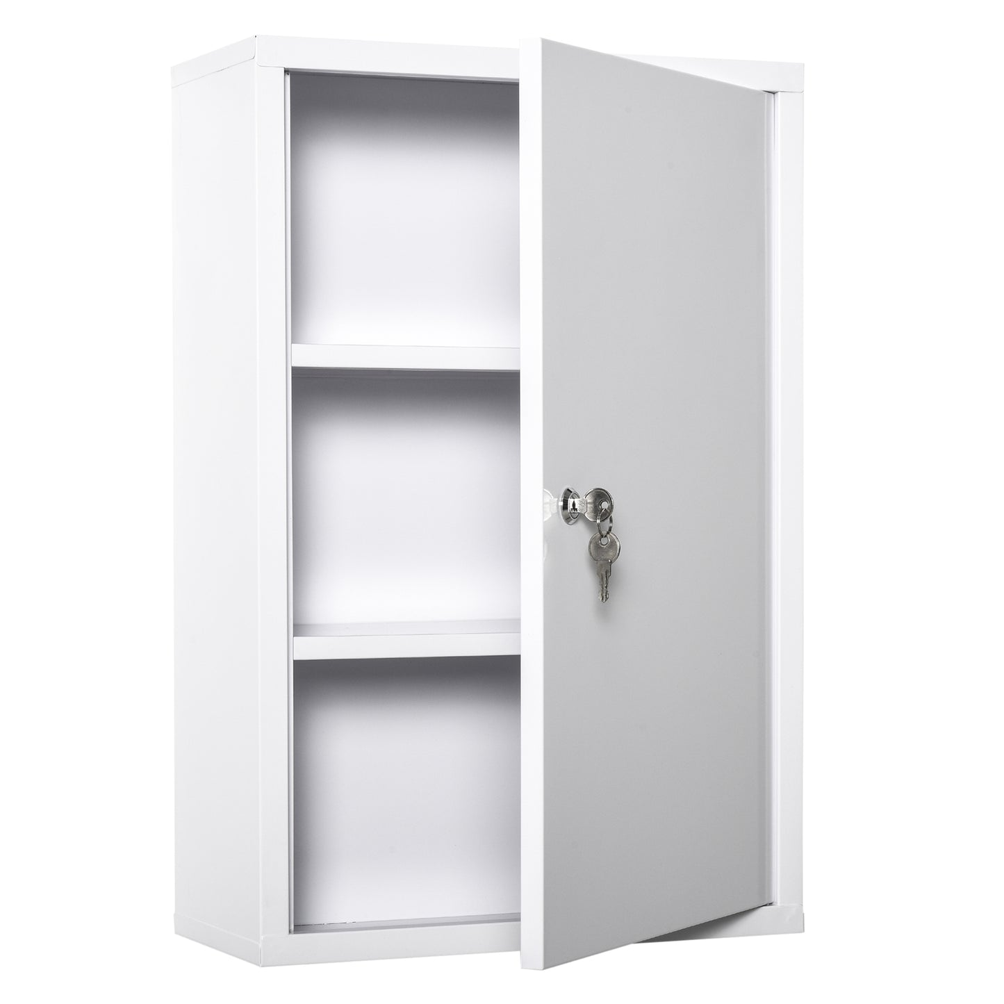 Wandmontierter Medizinschrank 3-stufiger Notfallkasten für Badezimmer und Küche