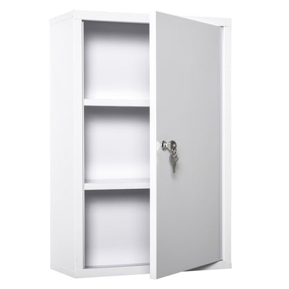 Wandmontierter Medizinschrank 3-stufiger Notfallkasten für Badezimmer und Küche