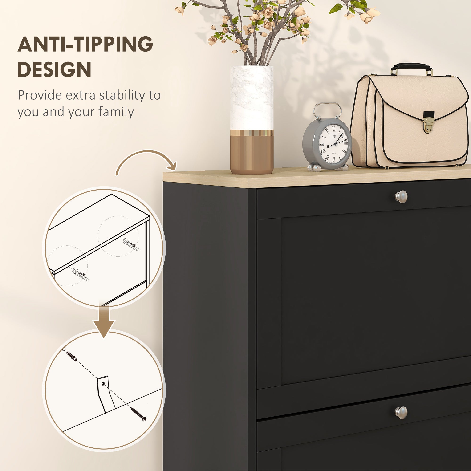 Portable Shoe Storage Cabinet