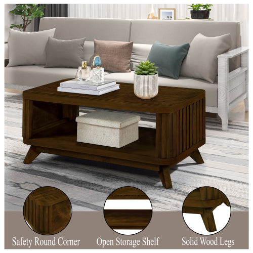 Walnut Wood Coffee Table