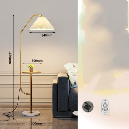 Nordic Boden-Innen-USB-Drahtlosladung Licht Luxus Schreibtischlampe