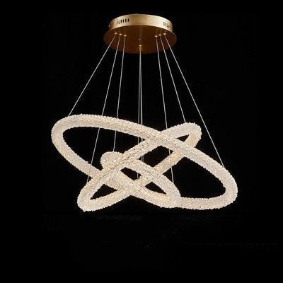 Internet-Berühmtheit Ring Lampe Kristall Kronleuchter