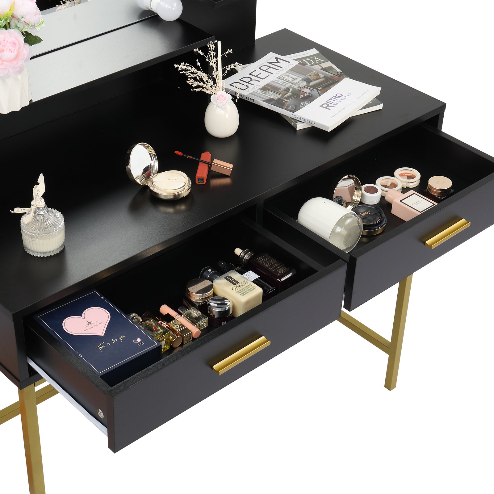 Steel Modern Dressing Table