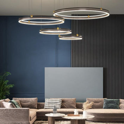 Kronleuchter Wohnzimmer Gebürstetes Aluminium Schlafzimmer Arbeitszimmer
