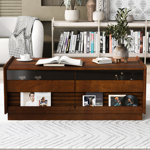 Walnut Rectangle Coffee Table