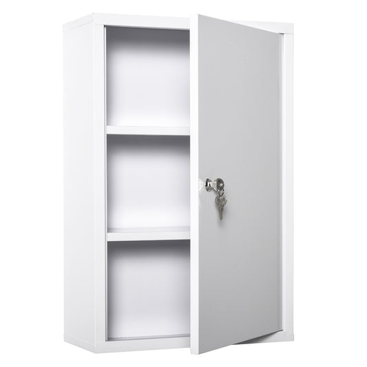 Wandmontierter Medizinschrank 3-stufiger Notfallkasten für Badezimmer und Küche