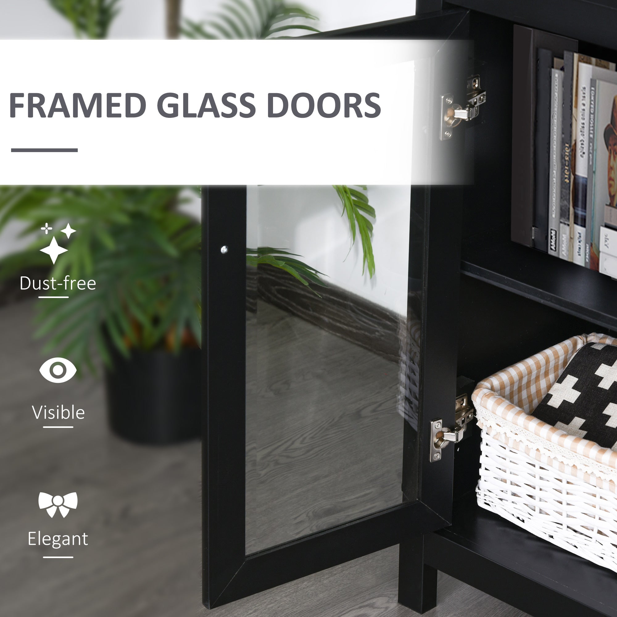 Adjustable Shelf Storage Hutch
