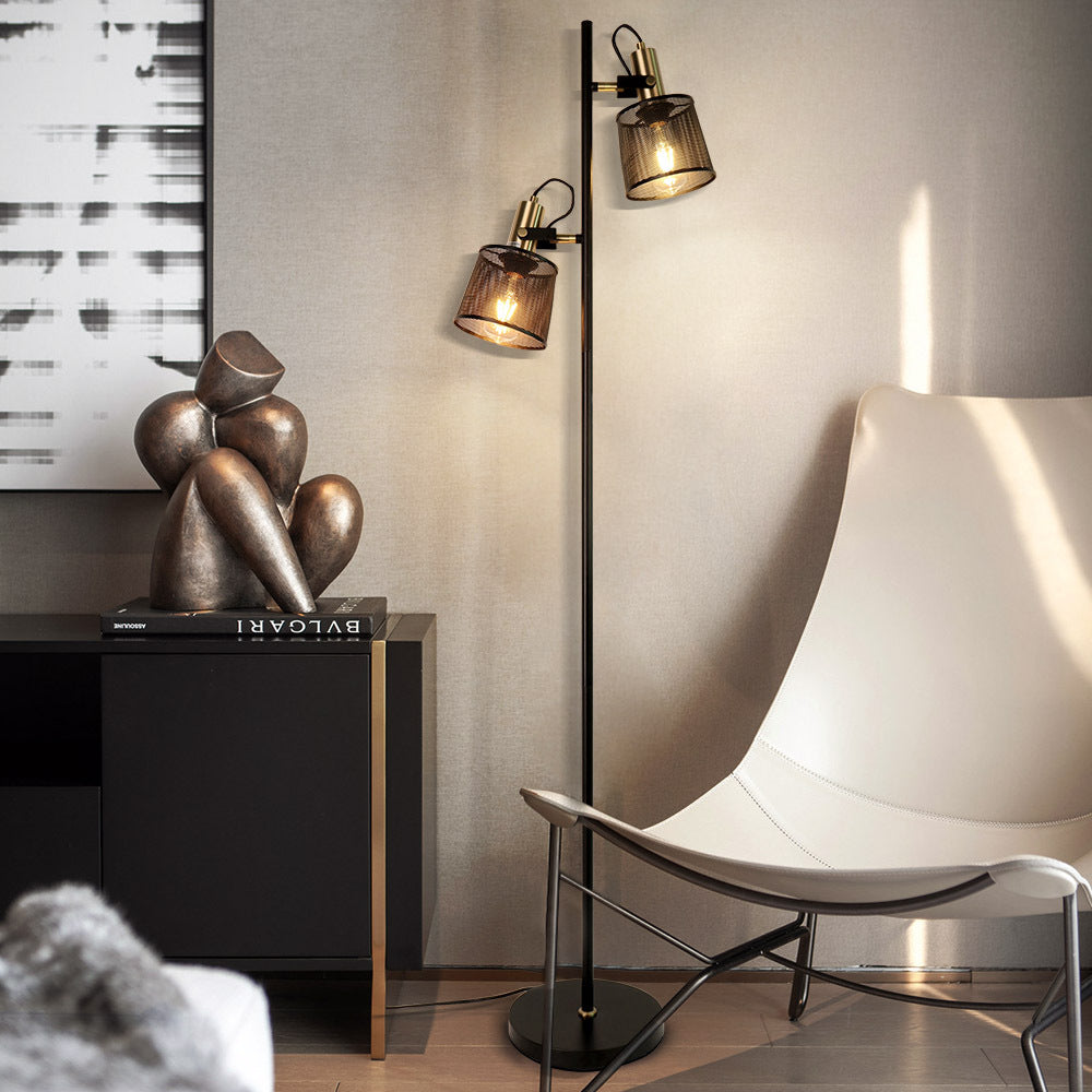 Industrieller Stil Schwarze Boden-Atmosphärenlampe Haushalt