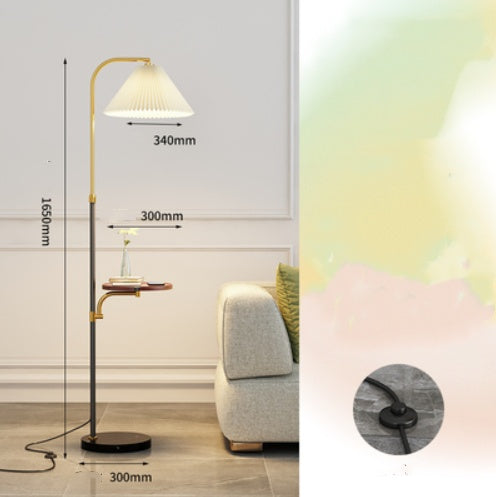 Wood Floor Sofa Lamp