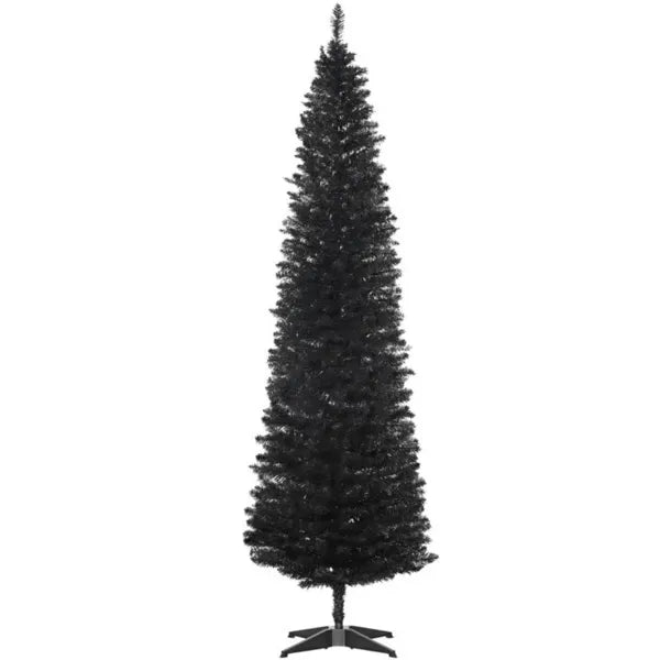 Bleistift-Weihnachtsbaum mit stabilem Sockel, perfekt für moderne Feiertagsdekoration