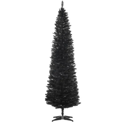 Bleistift-Weihnachtsbaum mit stabilem Sockel, perfekt für moderne Feiertagsdekoration
