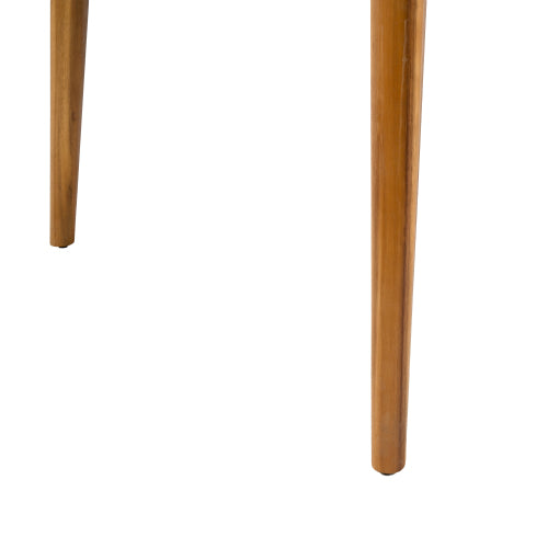 Akazienholz-Esstisch für 6 Personen, Outdoor-Tisch, Bauernhaus-Möbel für Terrasse, Garten, Hinterhof, Teak 180 LBS Tragfähigkeit 63L