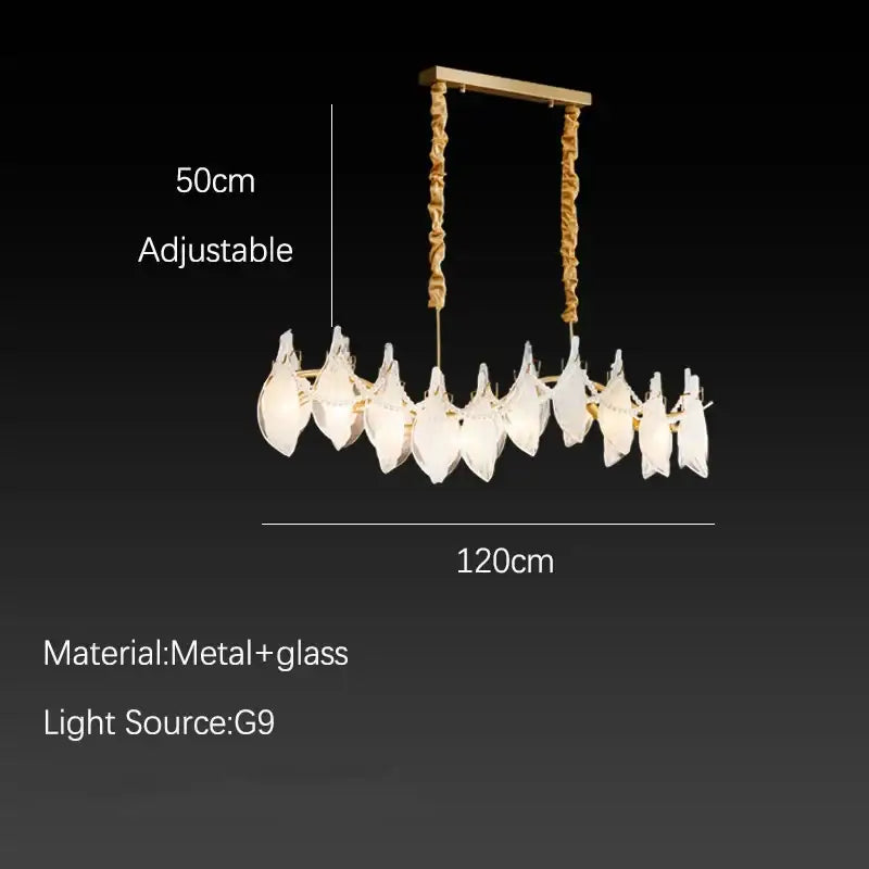 Elegant white feather cloud mist glass chandelier with gold-toned frame and twisted rope suspension for bedroom decorbites cloud mist