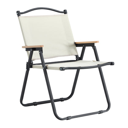 2-teilig faltbarer Outdoor-Stuhl für Camping, Picknicks, Strand, BBQ und Terrasse