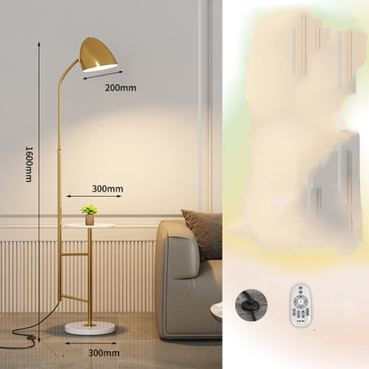 Nordische Stehlampe mit InsUSB kabelloser Ladeleuchte Luxus