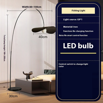 Hutbodenlampe Französisch Modern Minimalistisch Wohnzimmer