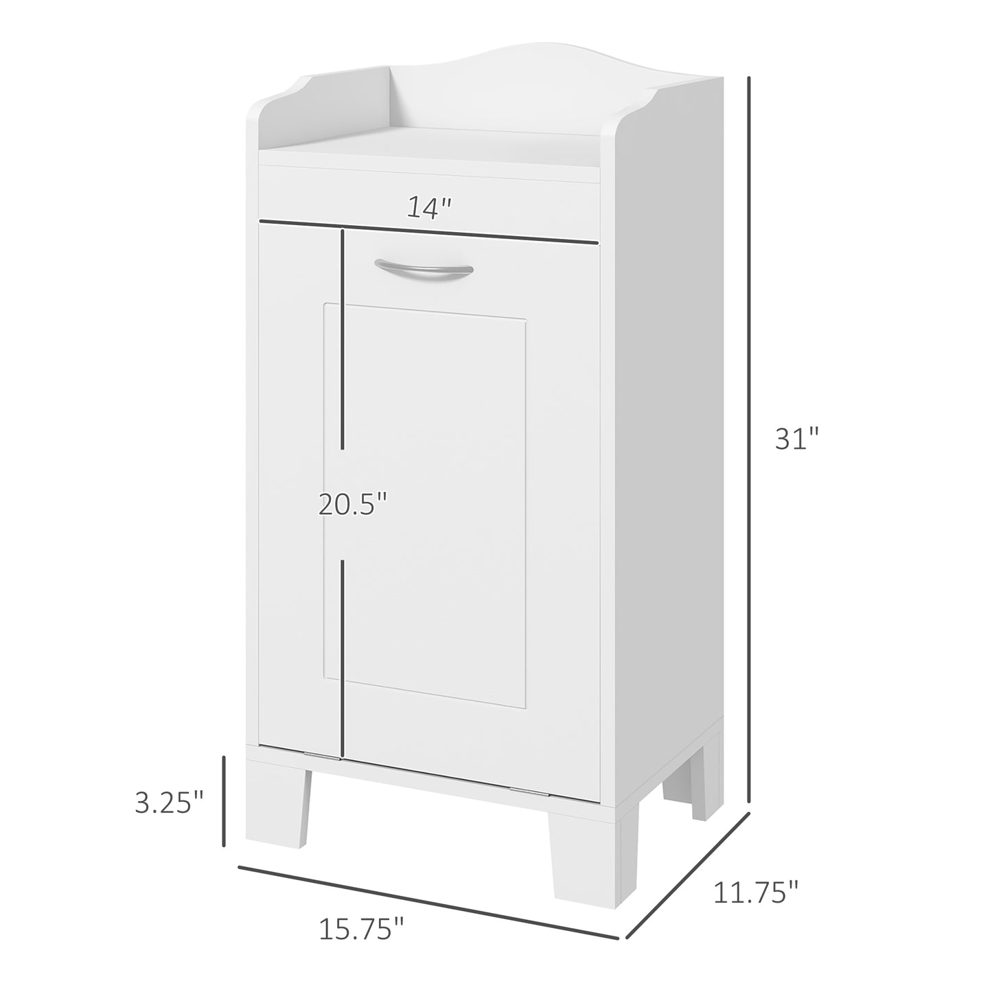 31" Klappbarer Wäschekorb