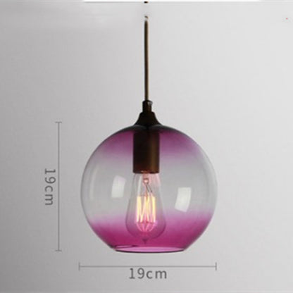 Creative Bar Modern Minimalist Glass Dining Room Chandelier
