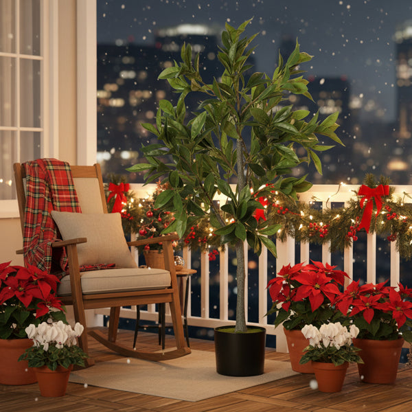 Green Potted Christmas Tree