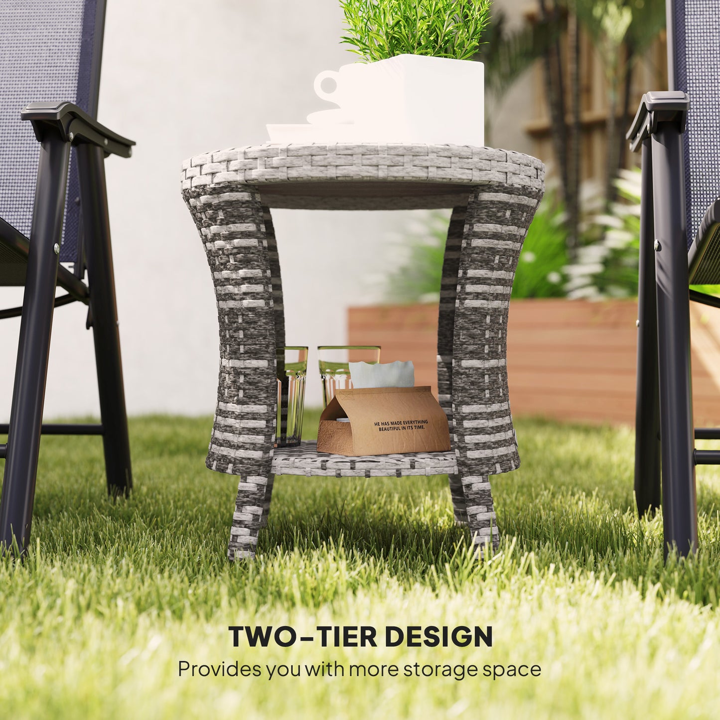 18" Outdoor Coffee Table