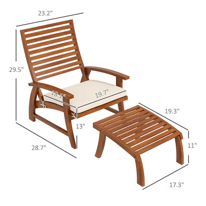 4-teiliges Terrassenmöbel-Set