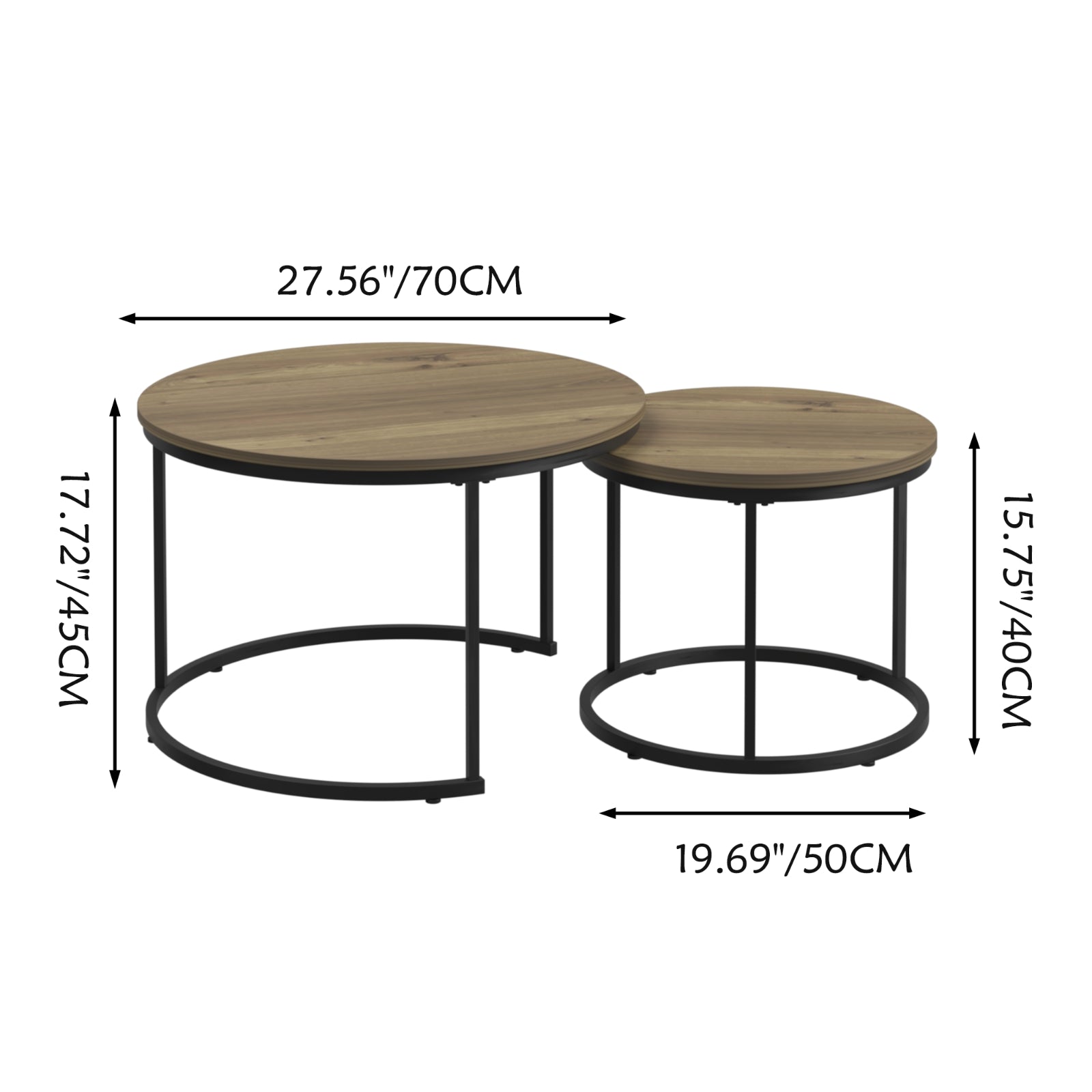 Industrial Wood Coffee Table