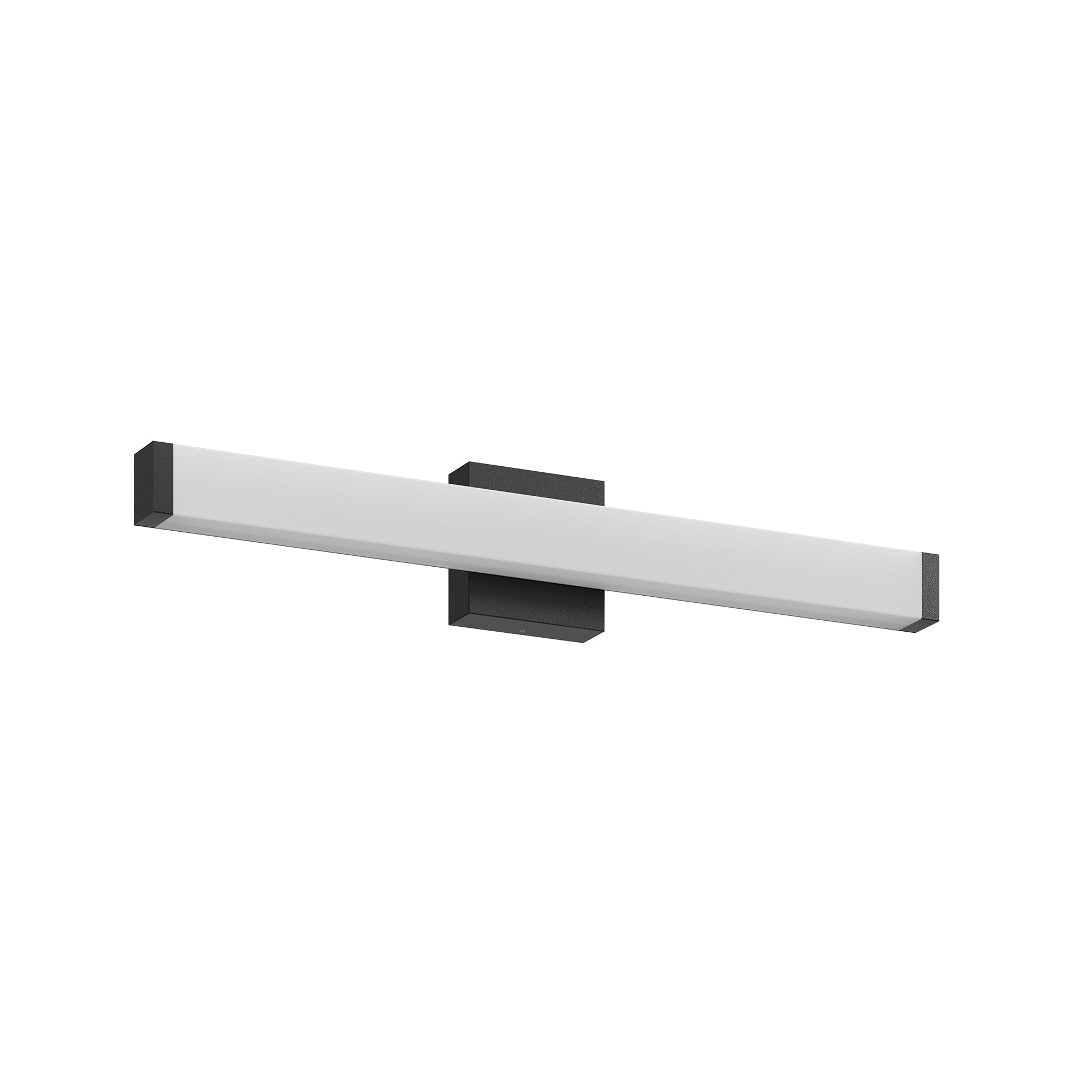 Black 14W LED Vanity Light Over Mirror