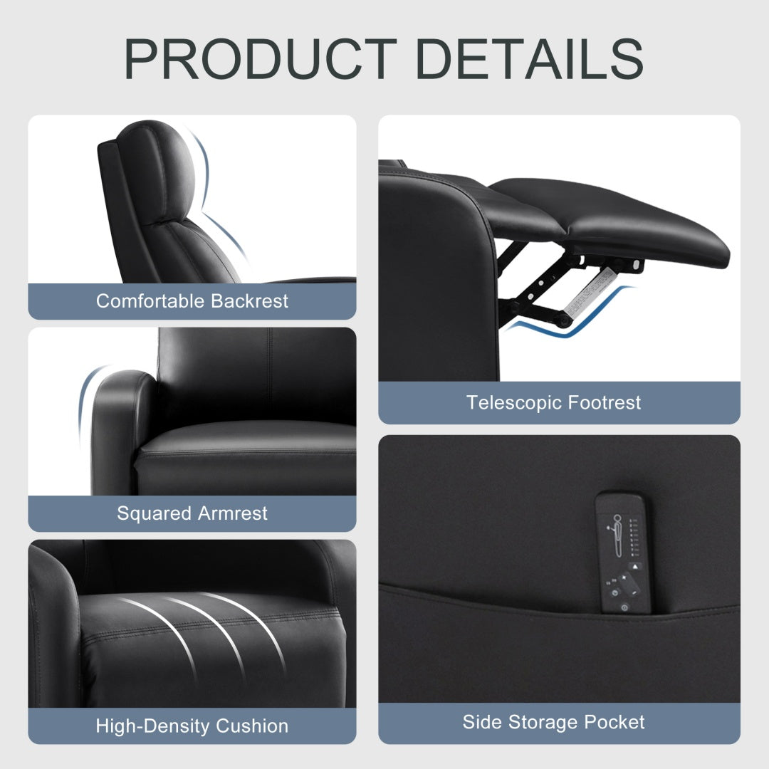 Liegesessel PU-Leder Liegesofa ohne Massage