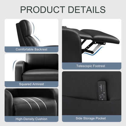 Liegesessel PU-Leder Liegesofa ohne Massage