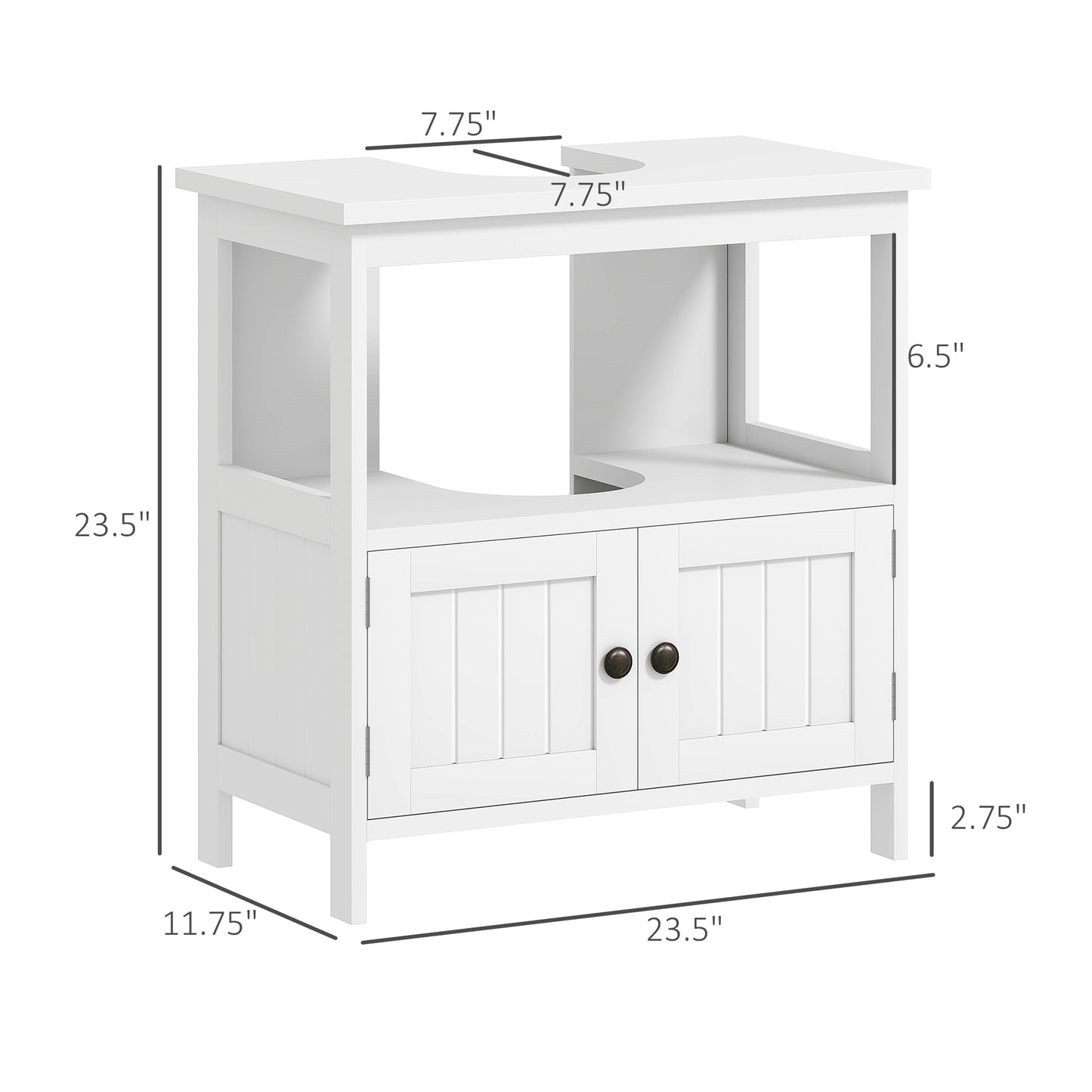 Unterschrankschrank für Wandwaschbecken