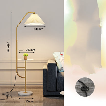 Nordic Boden-Innen-USB-Drahtlosladung Licht Luxus Schreibtischlampe
