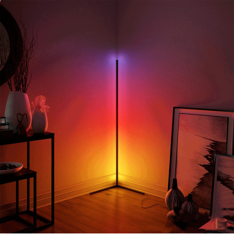 Nordisches RGB-Eck-Stehlampe Modern Einfach