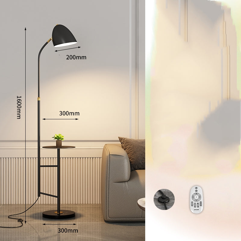 Nordische Stehlampe mit InsUSB kabelloser Ladeleuchte Luxus