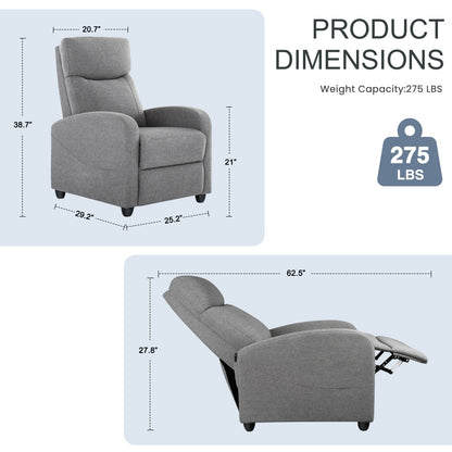 Liegesessel PU-Leder Liegesofa ohne Massage