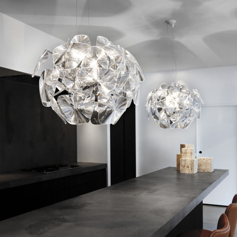 LED-Acrylic-Wohnzimmer-Apfel-Kronleuchter