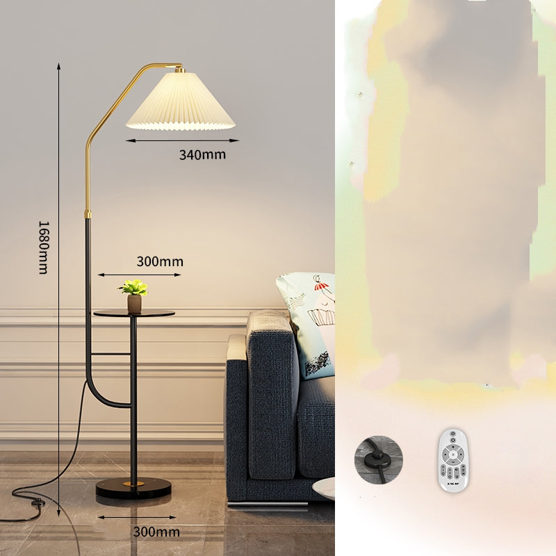 Nordic Boden-Innen-USB-Drahtlosladung Licht Luxus Schreibtischlampe