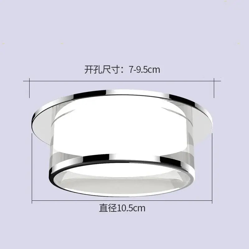 Modern chrome-finished ceiling lamp with frosted glass diffuser for decorbites crystal led ceiling living room use
