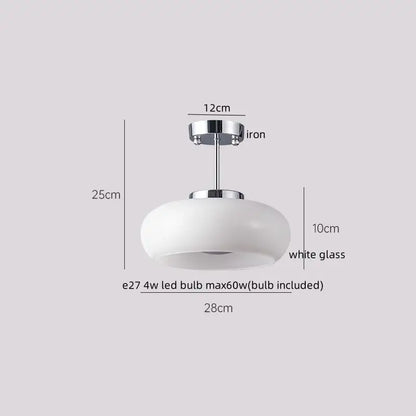 A sleek gold flower frosted glass ceiling lamp with polished chrome iron base ideal for decorbites cotton shape led lighting