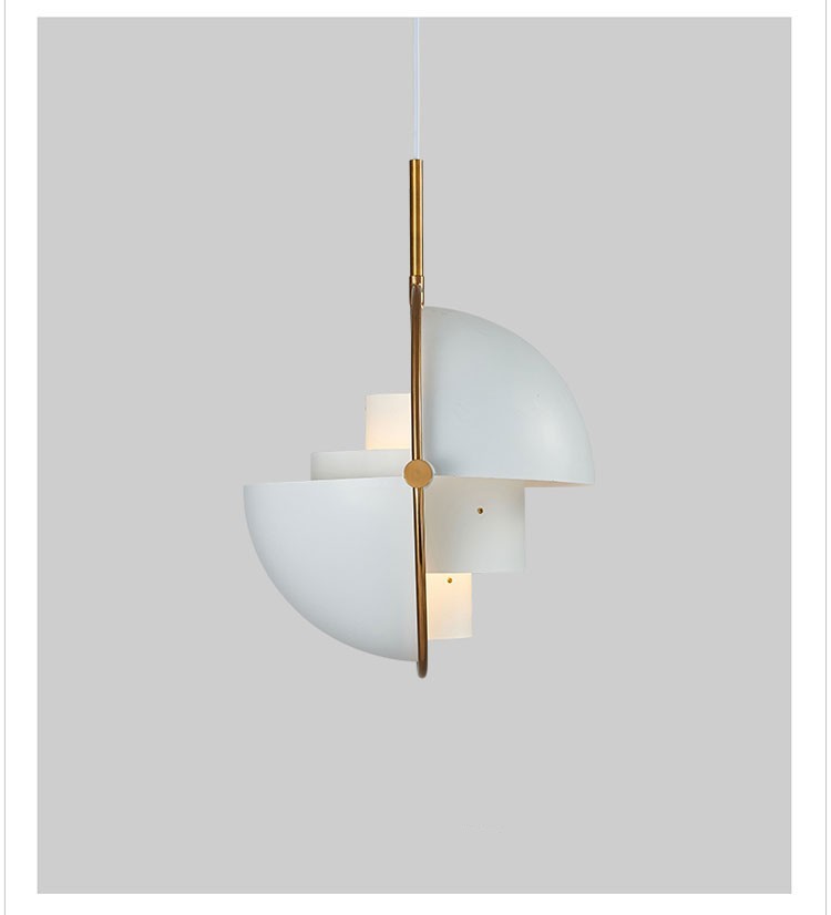 Gold Half Circle Chandelier