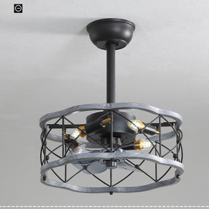 Idyllische amerikanische Ventilatorlampe nordisch minimalistisch Esszimmer