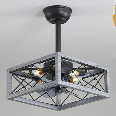 Idyllische amerikanische Ventilatorlampe nordisch minimalistisch Esszimmer