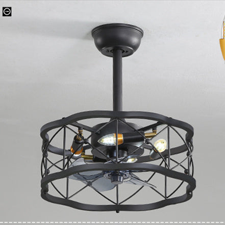 Idyllische amerikanische Ventilatorlampe nordisch minimalistisch Esszimmer