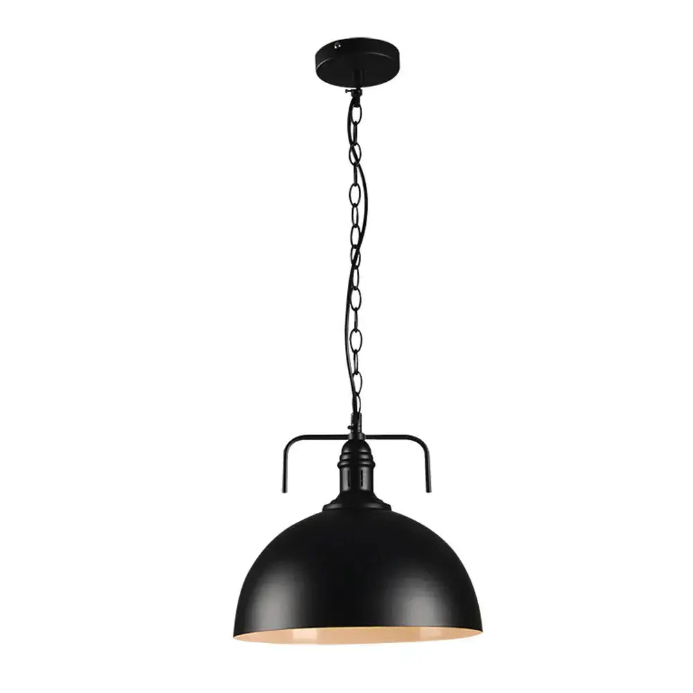 Industrial black and brass iron pendant light with matte finish perfect for kitchen lighting and decorbites iron pendant collection